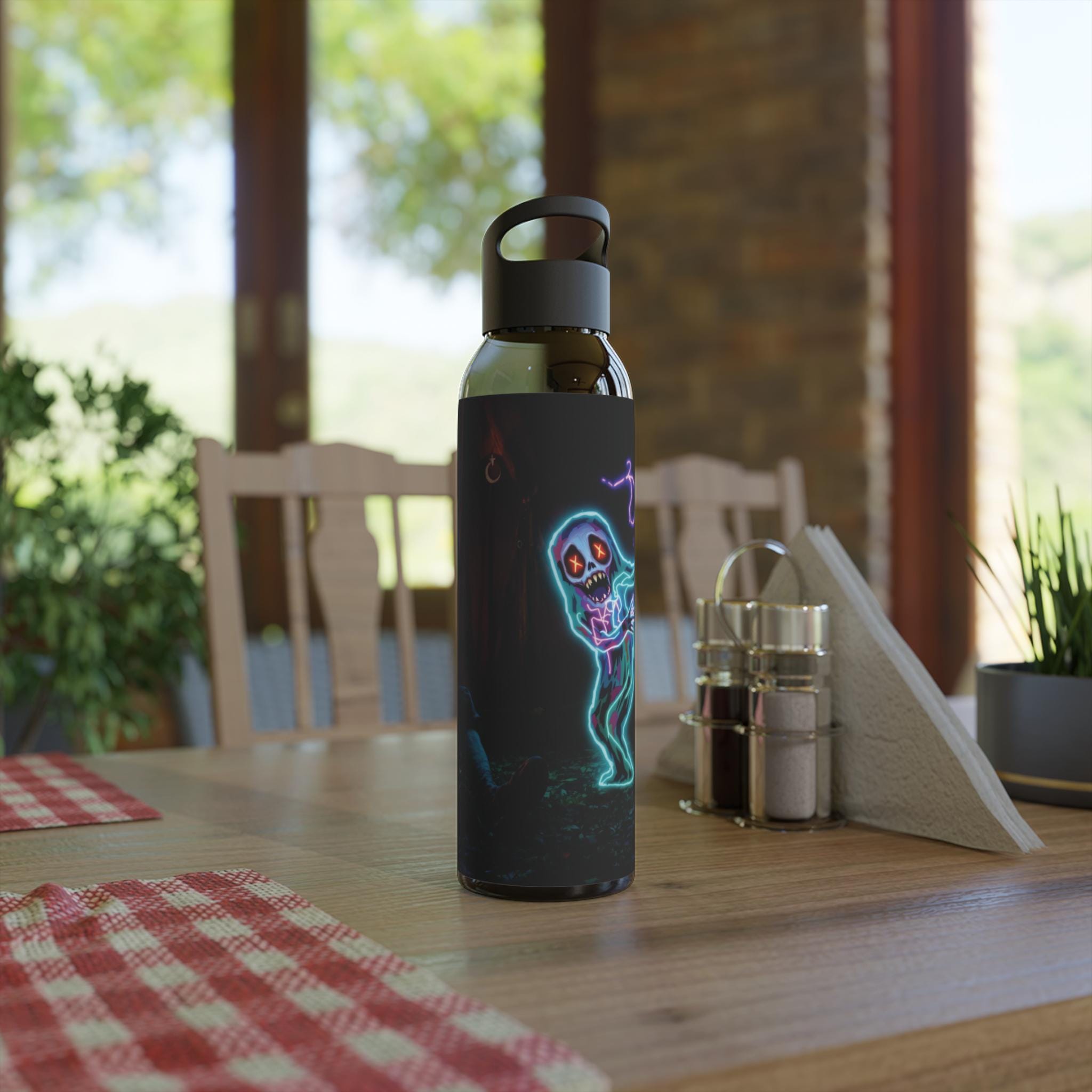 Crippling Horror Glow-in-the-Dark Water Bottle