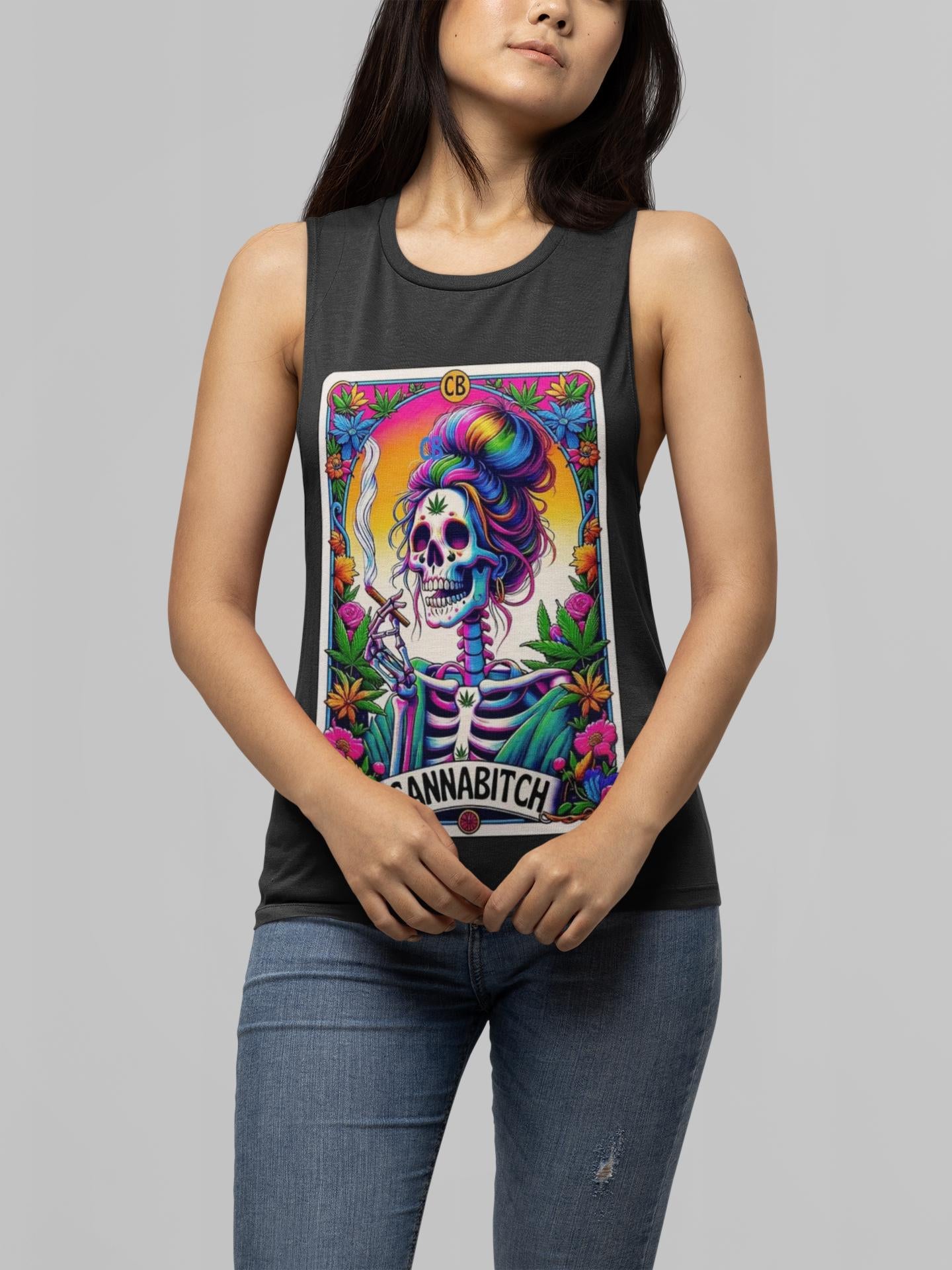 CH Boho Skull Tank Top