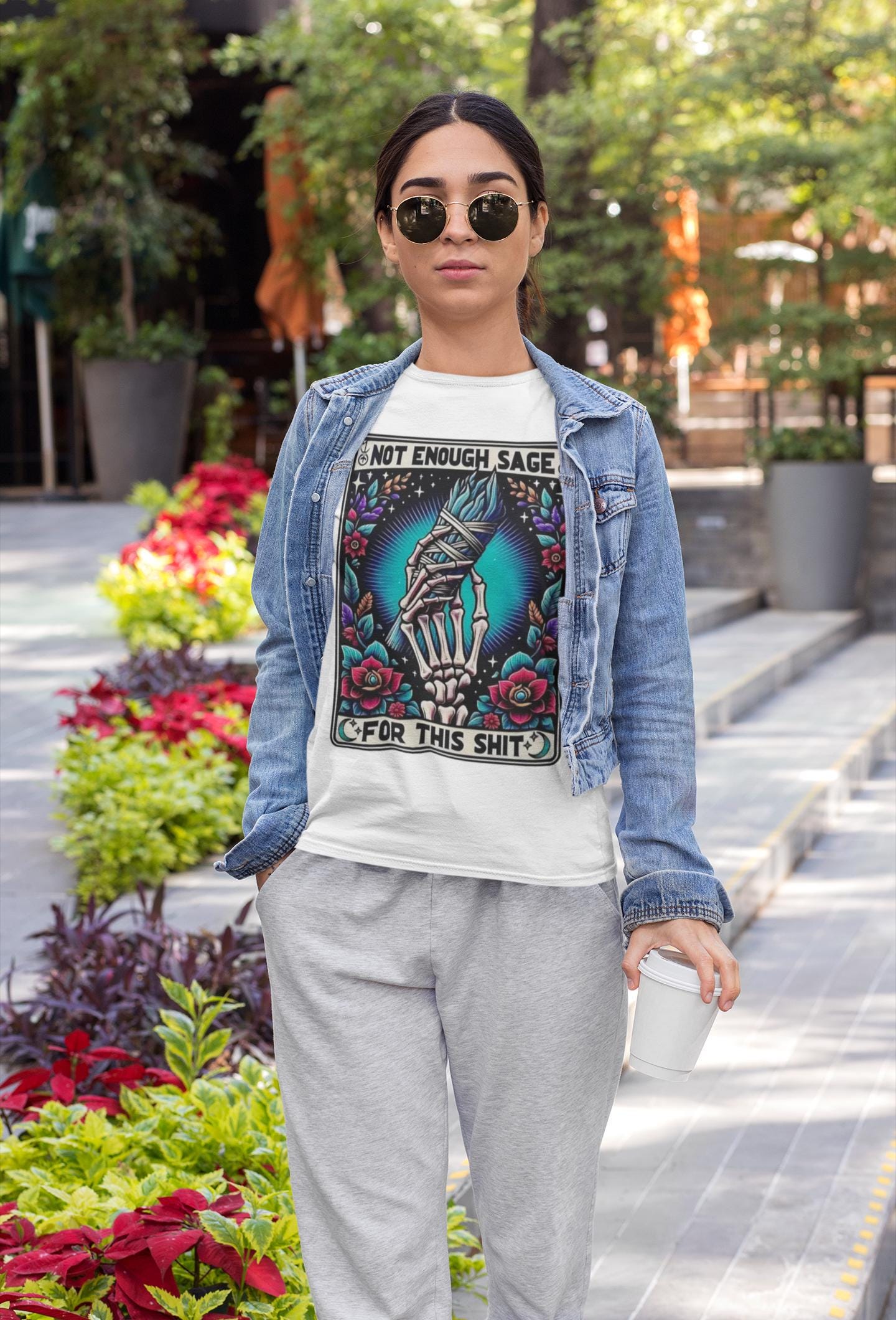 CH Not Enough Sage Women's Boxy Tee