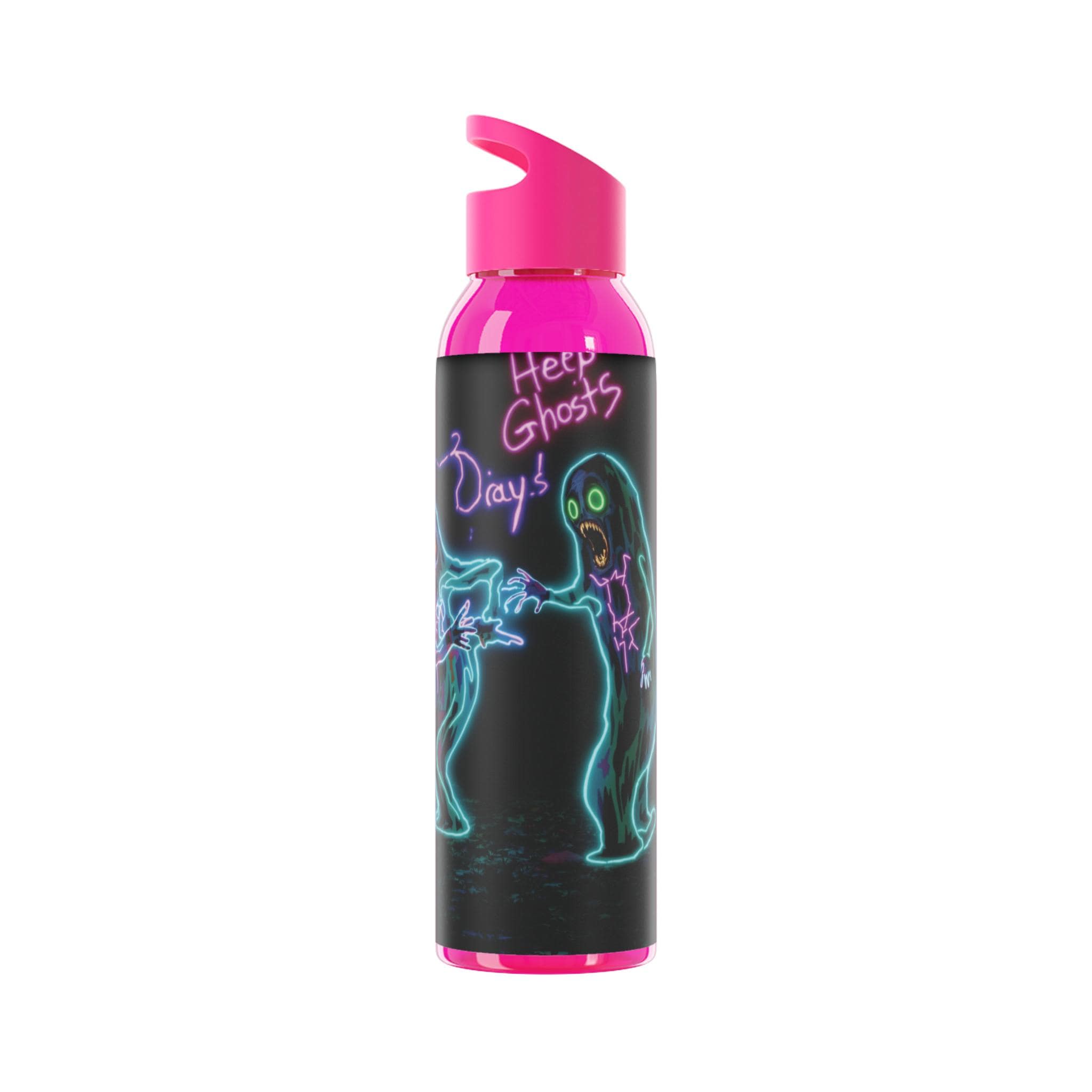 Crippling Horror Glow-in-the-Dark Water Bottle
