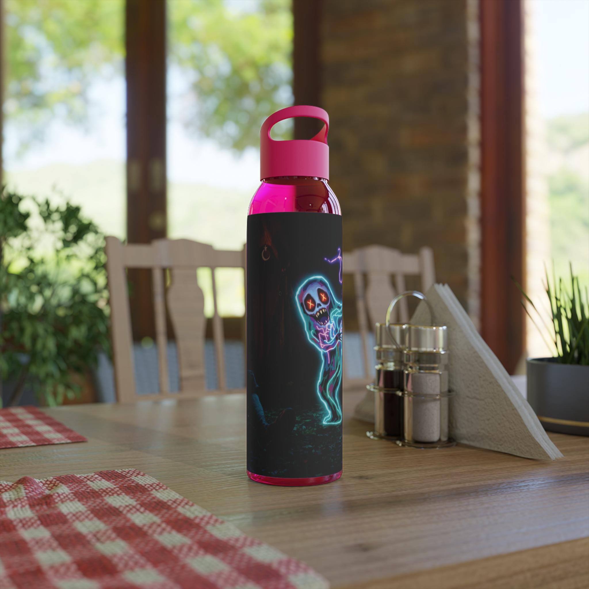Crippling Horror Glow-in-the-Dark Water Bottle