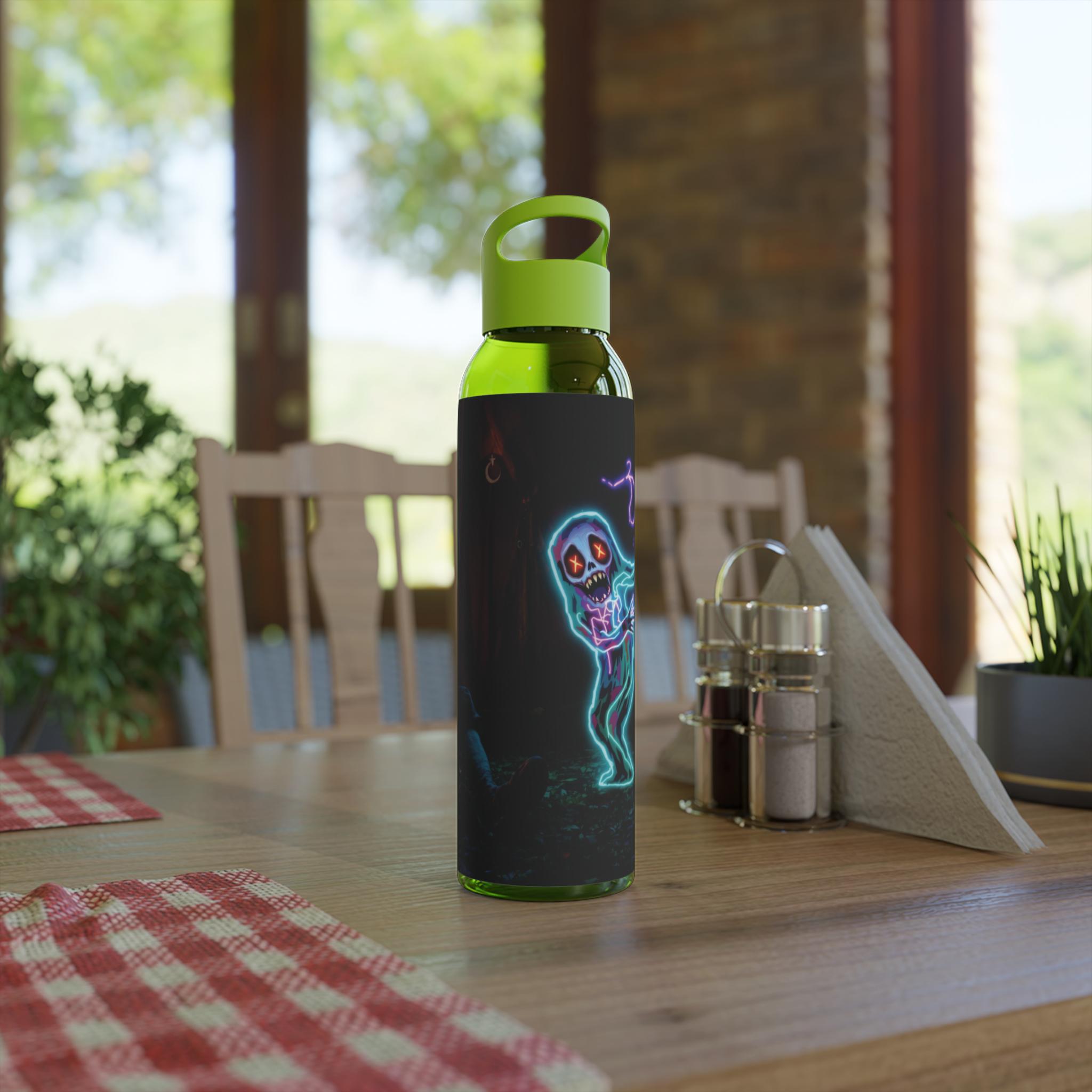 Crippling Horror Glow-in-the-Dark Water Bottle